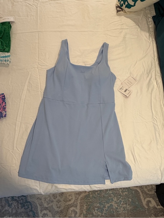 Reebok Dresses & Skirts - Reebok Light Blue Scoop-Neck Mini Dress